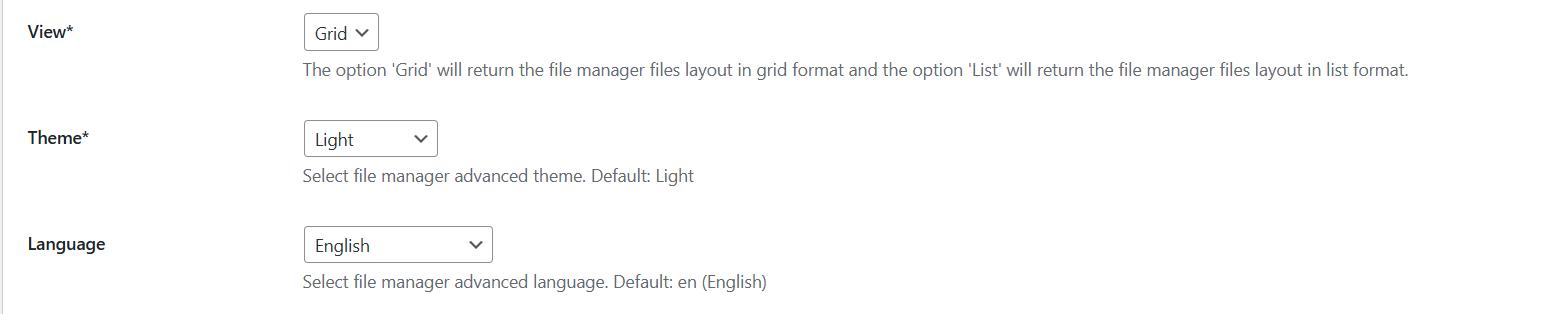 choose your preferred view