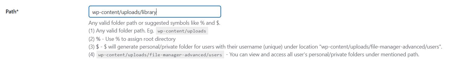 set the path to the folder